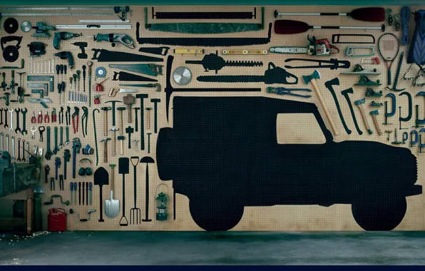 Machine, garage, tool, repair, UAZ Phaeton