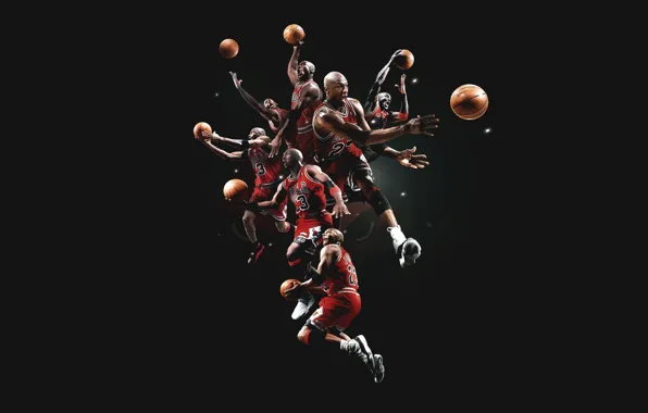 Picture Basketball, Michael Jordan, Chicago Bulls, Legend, Player