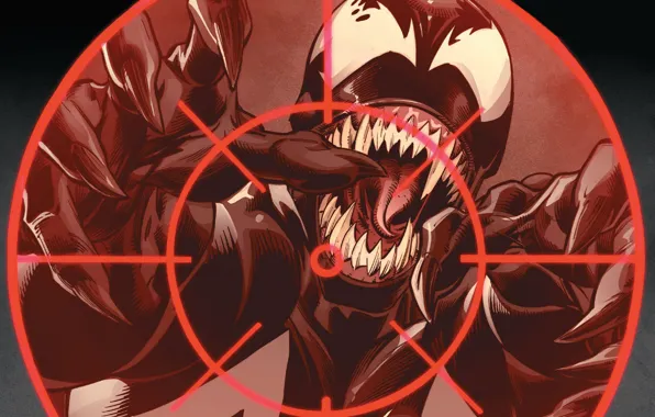 Language, monster, teeth, sight, comics, comic, Venom, Venom