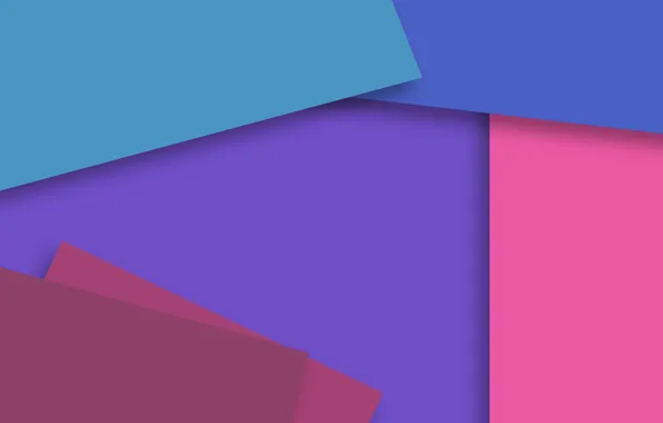 Abstraction, pink, blue, colorful, geometry, style, pink, material
