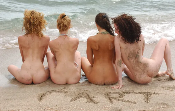 Sea, beach, erotic, the sky, tan, friend