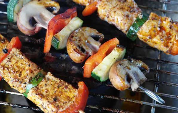 Food, meat, kebab