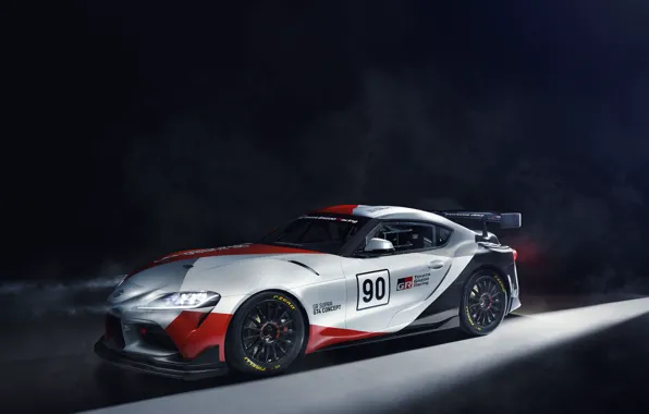 Picture light, machine, lights, coupe, concept, sports car, Toyota, GT4