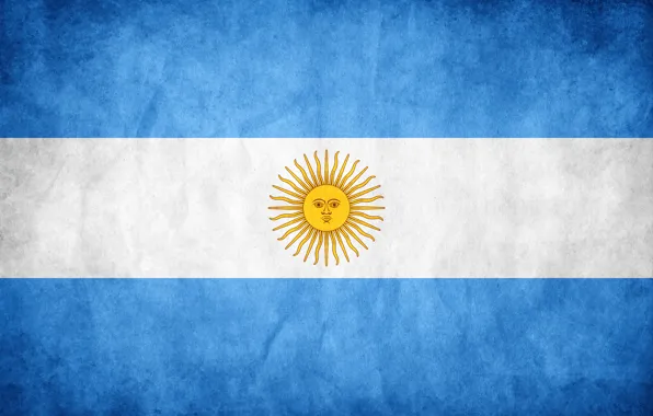 Picture color, the sun, flag, Argentina, flag, argentina