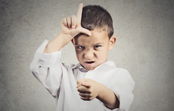 Emotions, boy, child, gestures