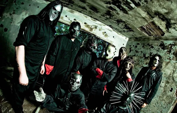 Picture group, Metal, Rock, Slipknot, musicians, Nu metal, Alternative metal