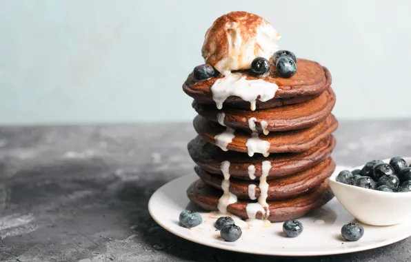 Sweet, dessert, pancakes