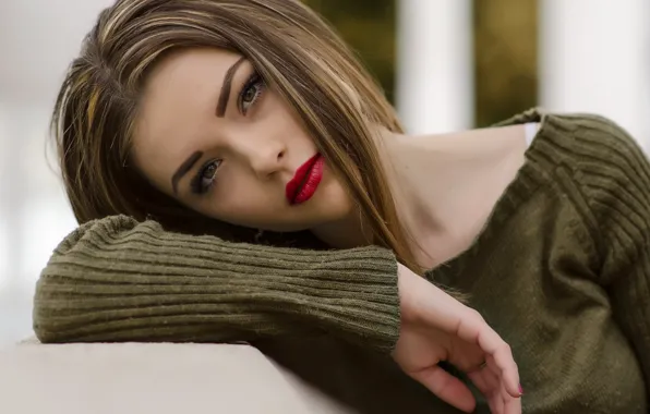 Look, girl, portrait