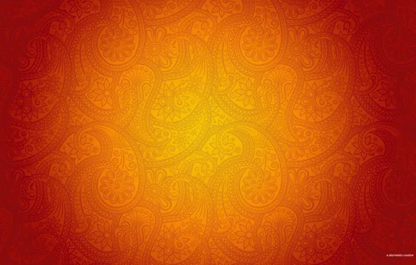 Orange, pattern, dezinelabs