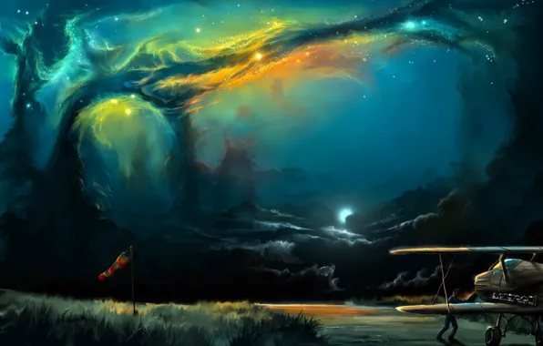 Field, Space, Space, The plane