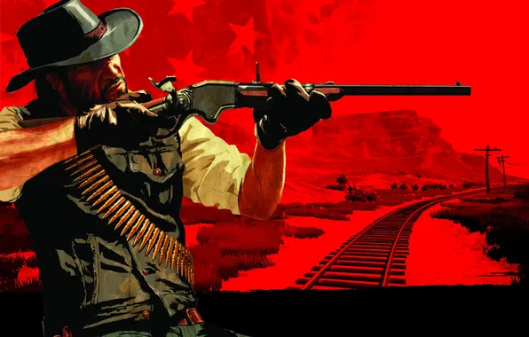 Road, Red Dead Redemption, John Marston, John Marston, America, XX century