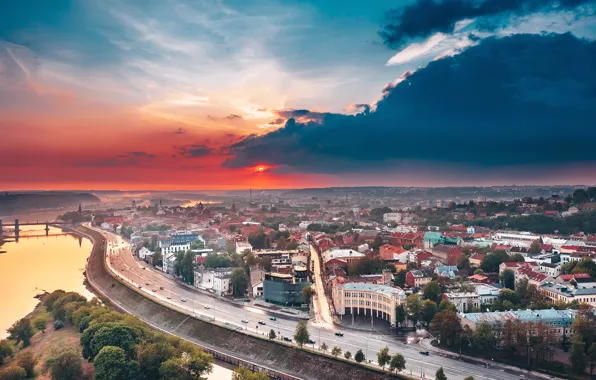 The city, Lithuania, Kaunas