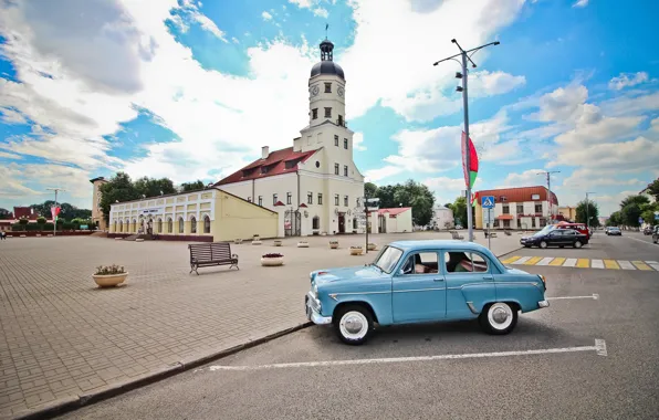 Retro, USSR, Muscovite, Nesvizh, Moskvich 407