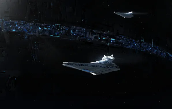 Space, Star Wars, Empire, Space, Spaceships, Spaceship, Star Destroyer, Fiction