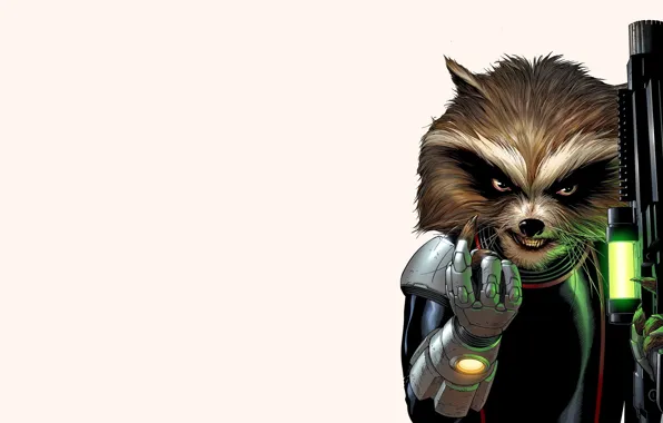 Picture war, raccoon, Blaster, Guardians Of The Galaxy, Guardians of the Galaxy