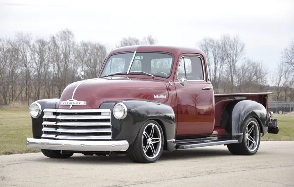 Picture Chevrolet, Truck, Wheels, 3100, Forgeline, Shop, on, Schism