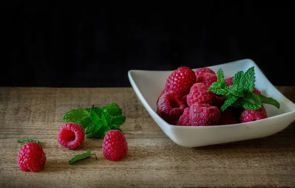 Picture berries, raspberry, still life