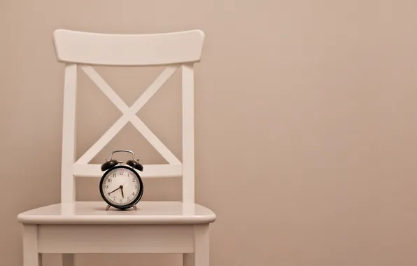 Picture watch, minimalism, chair