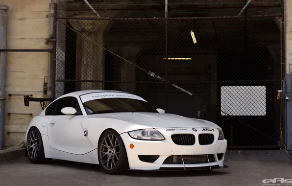 Picture BMW, White, Alpine, Z4M, EAS, E86