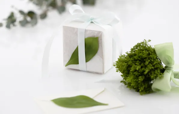 Sheet, gift, spring, white, holidays, box