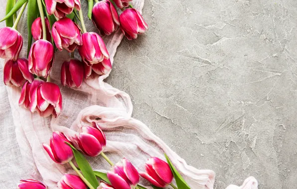 Flowers, tulips, pink, bouquets, Olena Rudo