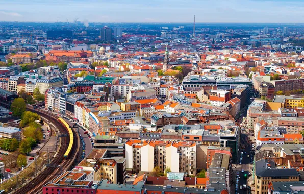 The city, photo, home, Germany, top, Berlin