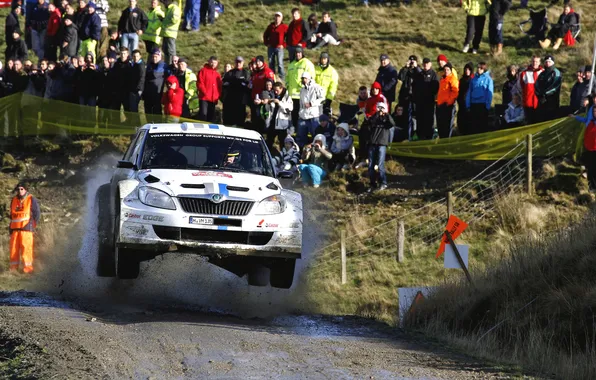 Auto, White, Sport, Machine, People, Race, WRC, Rally