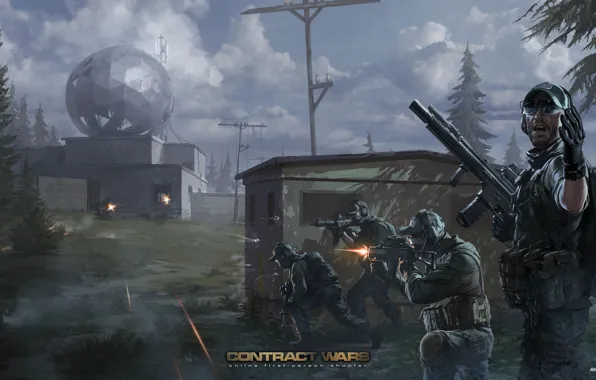 Wallpaper Game, Wallpaper, Art, Bear, Play, Contract Wars, Contract Wars  Online, Escape from Tarkov for mobile and desktop, section игры, resolution  1920x1080 - download