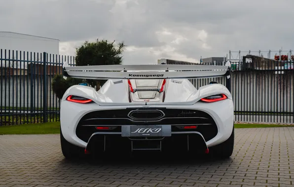 Koenigsegg, supercar, supercar, rear view, limited edition, Jesko, 2023, Koenigsegg Jesko