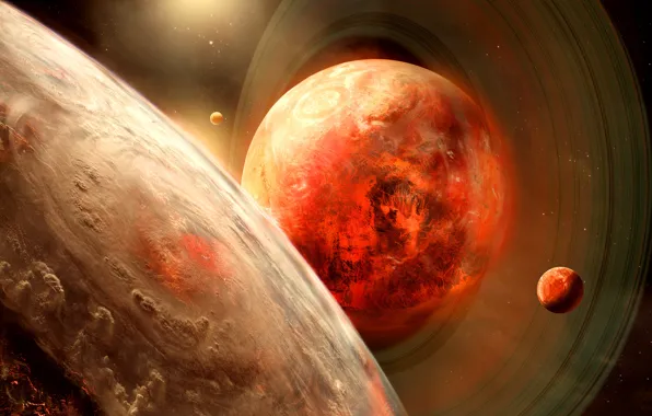 Picture space, ring, art