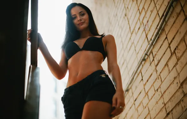 Summer, look, girl, hair, linen, beauty, Lena