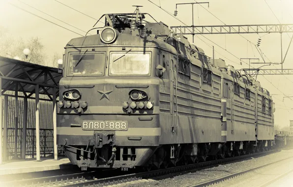 Picture train, Locomotive, electric
