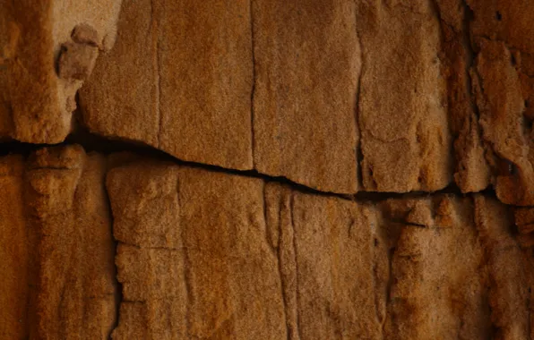 Sand, landscape, cracked, wall, pattern, wallpaper, layers, nature
