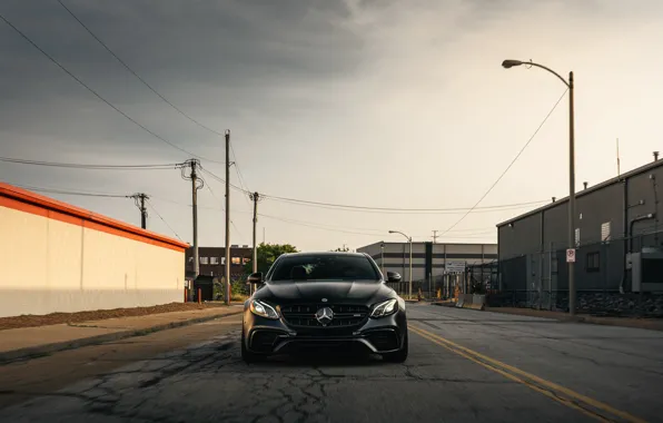 Black, Road, E63s AMG