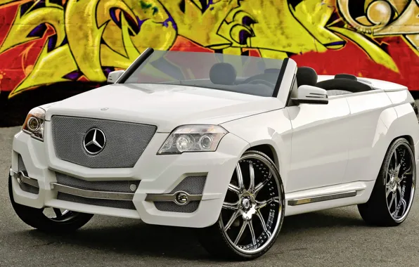 Convertible, mercedes-benz, brabus, glk