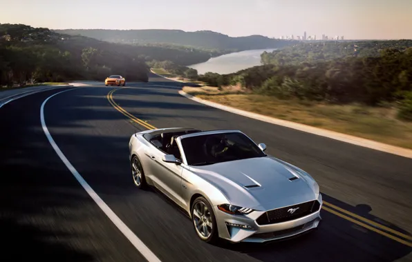 Speed, Ford, 2018, Convertible, Mustang GT