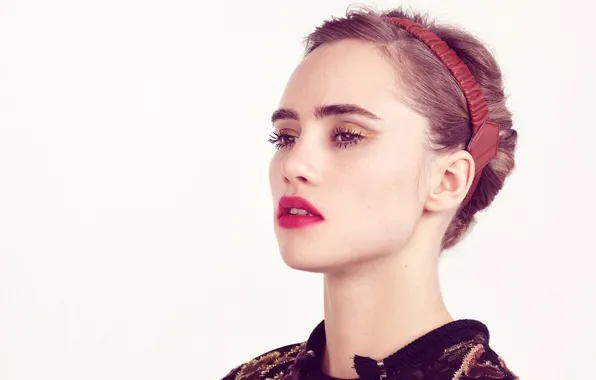 Picture background, model, portrait, makeup, actress, hairstyle, bezel, Glamour