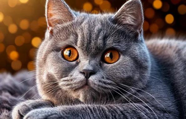 Cat, Cats, Cat, British, British Shorthair