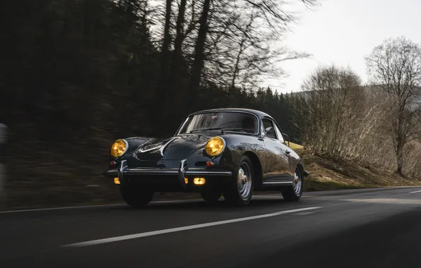 Picture Porsche, 1962, 356, Porsche 356