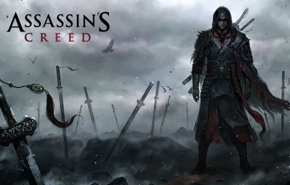 War, swords, Assassins creed, assassin, video game, the Aftermath