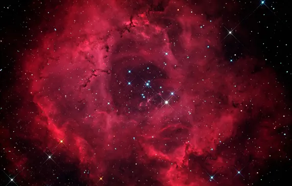 Stars, nebula, Outlet, NGC 2244, NGC 2237
