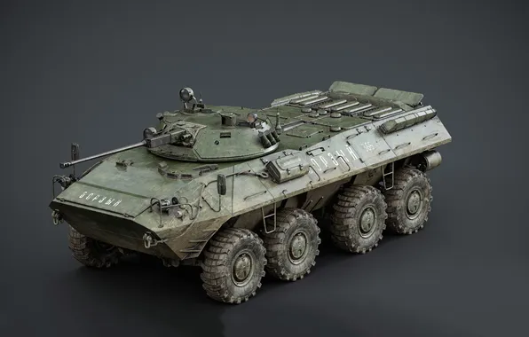 Rostock, USSR, BTR-90