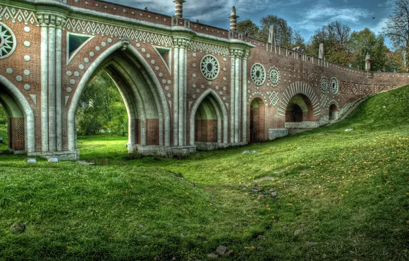 Picture the city, Park, hdr, Tsaritsyno