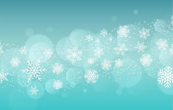 Picture circles, snowflakes, background, pattern