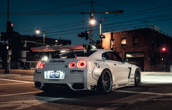 Car, Nissan, tuning, rechange, nissan gt-r, hq Wallpapers, liberty walk