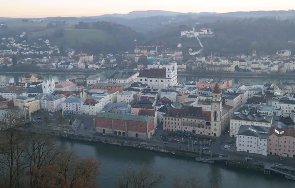 Home, Germany, Bayern, panorama, Passau
