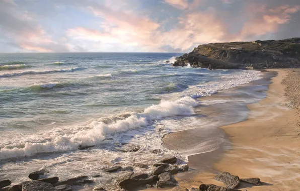 Picture sea, beach, landscape, nature