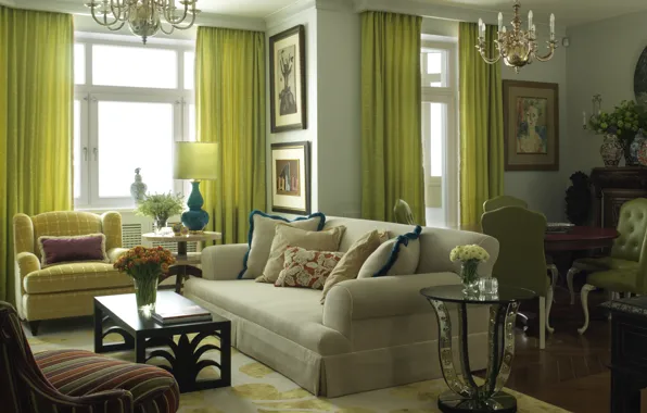 Picture design, style, interior, living room