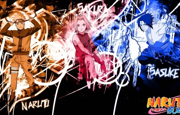 Naruto, Sasuke Uchiha, Sakura Haruno, Uzumaki Naruto, Taruto