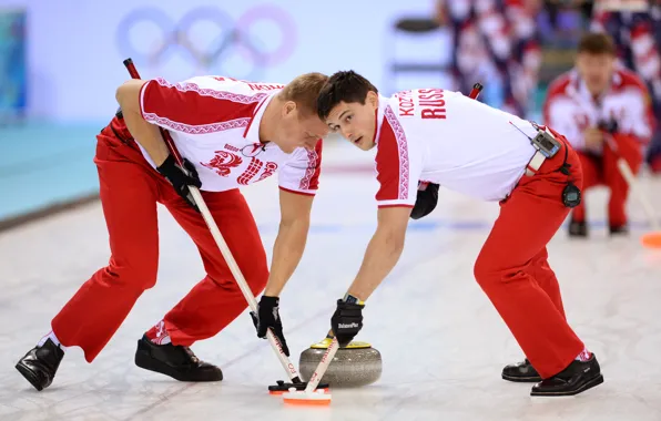Look, stone, ice, Russia, men, slide, Sochi 2014, The XXII Winter Olympic Games